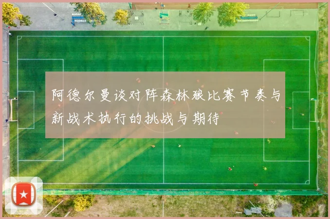 阿德尔曼谈对阵森林狼比赛节奏与新战术执行的挑战与期待